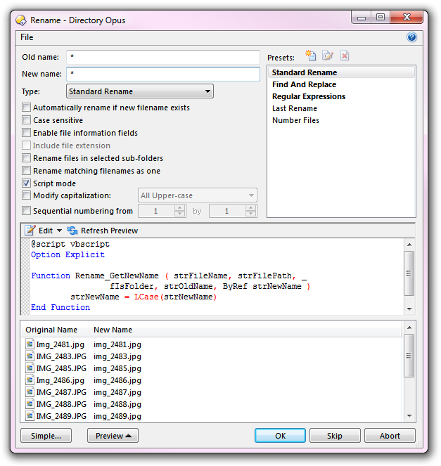 batch script rename file batch script rename file