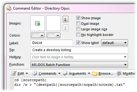 MS-DOS Batch commands