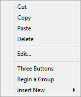 Context Menu Button Toolbar Context Menus