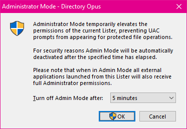 UAC and Administrator Mode